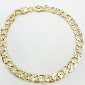 Pretty Bird textured Chain Bracelet